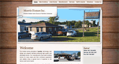 Desktop Screenshot of morrismobilehomes.com