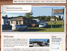 Tablet Screenshot of morrismobilehomes.com